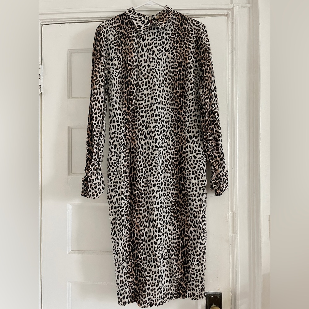 Rika animal print dress